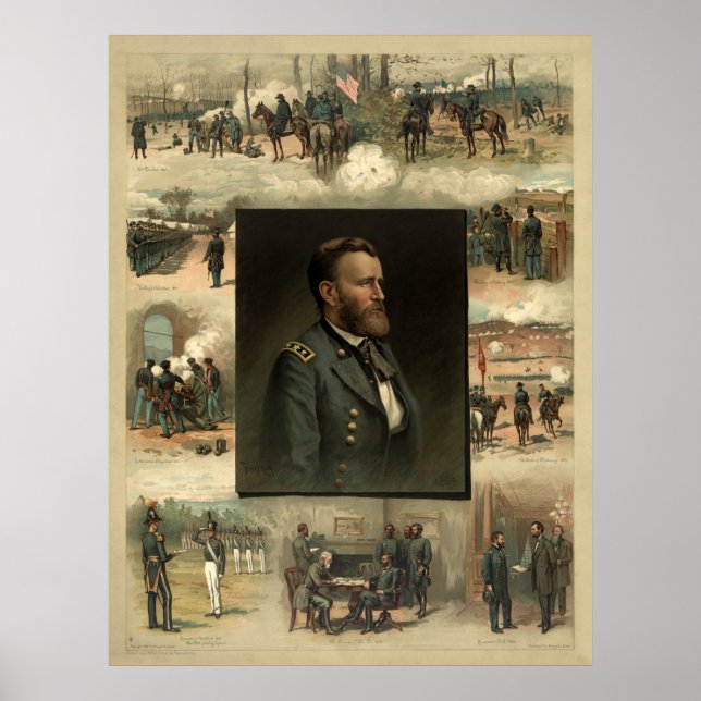 Ulysses Grant, 1885 Poster (Front)