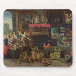 Ulysses Recognising Achilles Amongst Daughters Mouse Mat