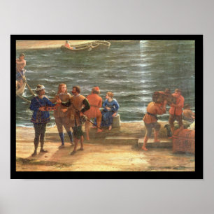 Ulysses Returning Chryseis to her Father Poster