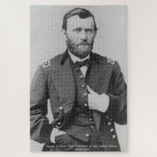 Ulysses S. Grant18th President of America. Jigsaw Jigsaw Puzzle