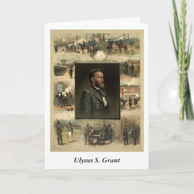 Ulysses S. Grant, 1885 Card (Front)