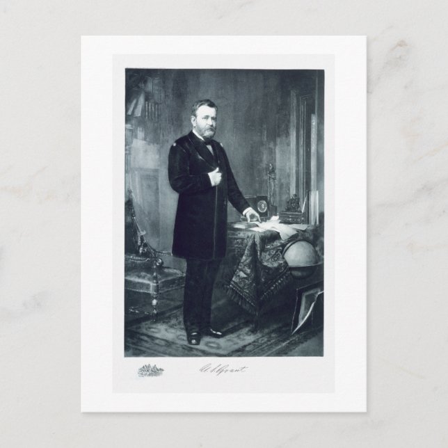 Ulysses S. Grant, 18th President of the United Sta Postcard (Front)