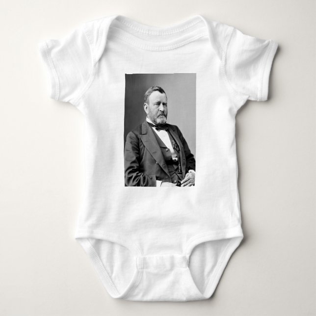 Ulysses S Grant Baby Bodysuit (Front)