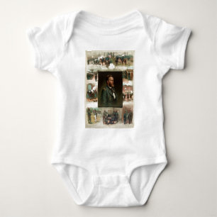 Ulysses S. Grant from West Point to Appomattox Baby Bodysuit