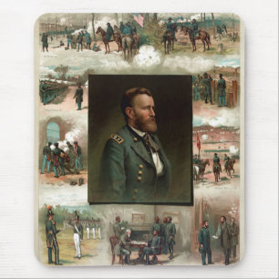 Ulysses S. Grant from West Point to Appomattox Mouse Mat
