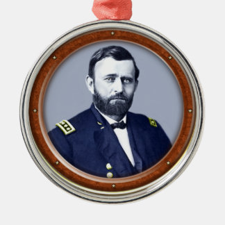 Ulysses S. Grant Metal Tree Decoration