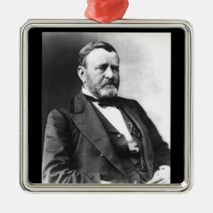 Ulysses S. Grant Metal Tree Decoration