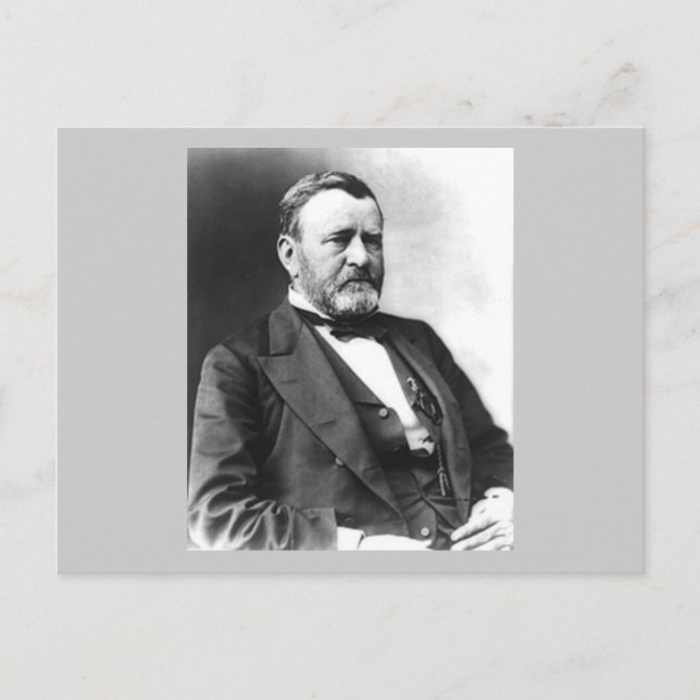 Ulysses S Grant Postcard (Front)