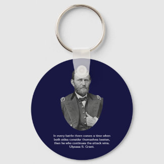 Ulysses S. Grant quotes. Key Ring