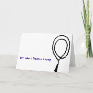 Um Mani Padme Hung - card