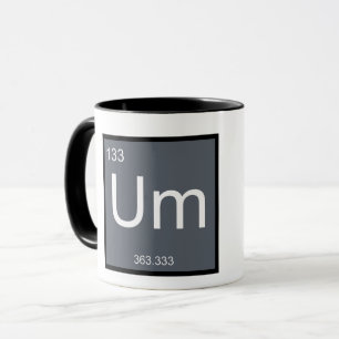 Um, the Element of Confusion – Mug