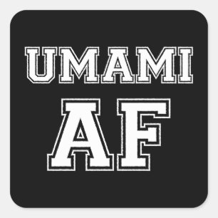UMAMI AF SQUARE STICKER