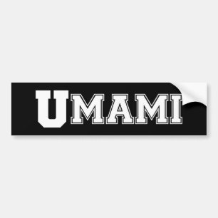 UMAMI COLLEGE BUMPER STICKER