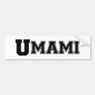 UMAMI COLLEGE BUMPER STICKER