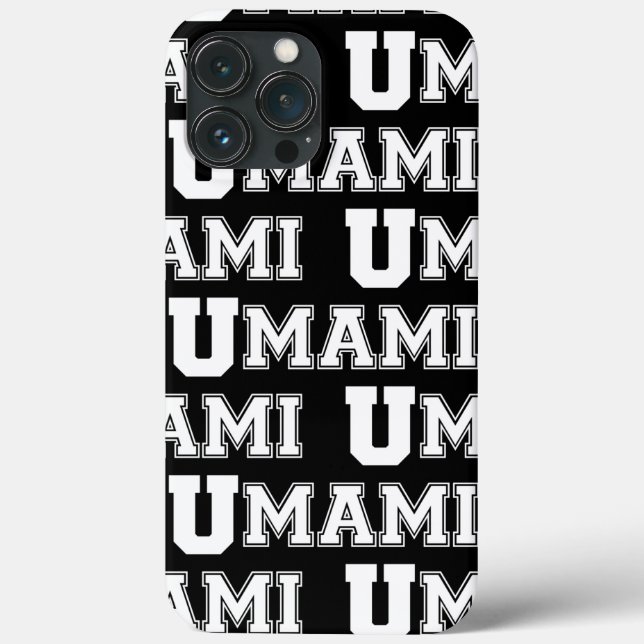 UMAMI COLLEGE Case-Mate iPhone CASE (Back)