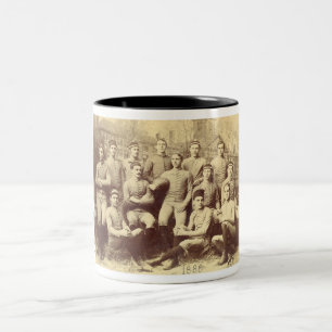 UMass Football 1888 Two-Tone Coffee Mug
