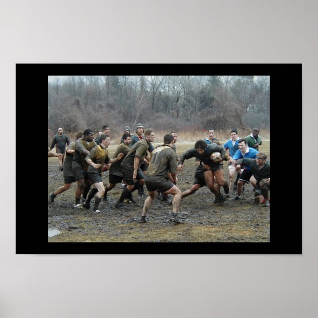 UMass Lowell Men's Rugby Poster (Front)
