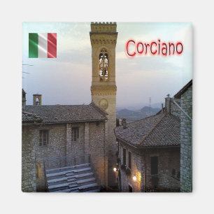 UMB029 CORCIANO, Umbria, Italy, Fridge Magnet