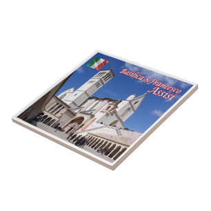 UMB035 ASSISI, Umbria, Italy, Tile