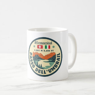 Umbrail pass Italy–Switzerland border alps Coffee Mug