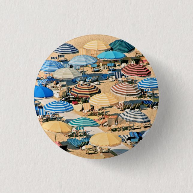 Umbrella 3 cm round badge (Front)