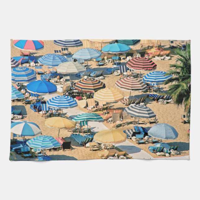 Umbrella 3 tea towel (Horizontal)