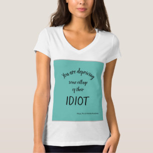 Umbrella Academy: Klaus Quote Village Idiot T-Shirt