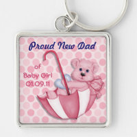 Umbrella Bear - New Dad of Girl