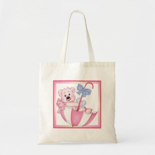 Umbrella Bear - New Mum of Girl Tote Bag