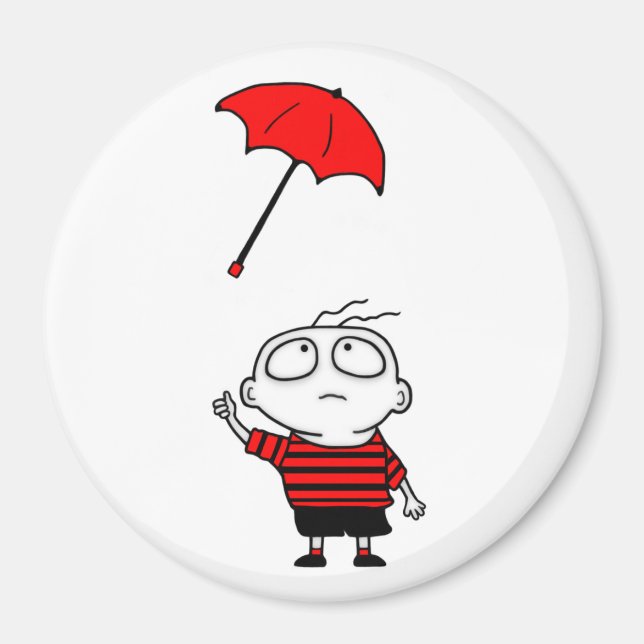 Umbrella Boy Magnet (Front)