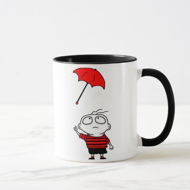 Umbrella Boy Mug (Right)