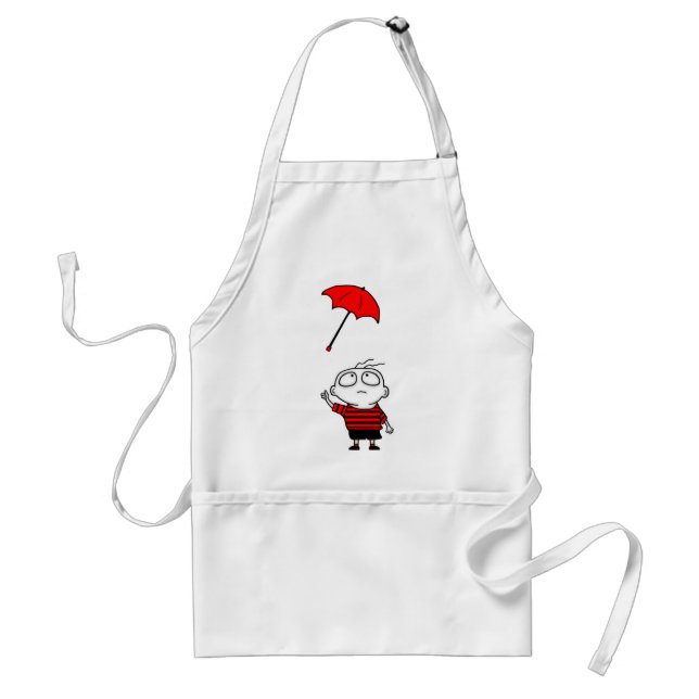 Umbrella Boy Standard Apron (Front)