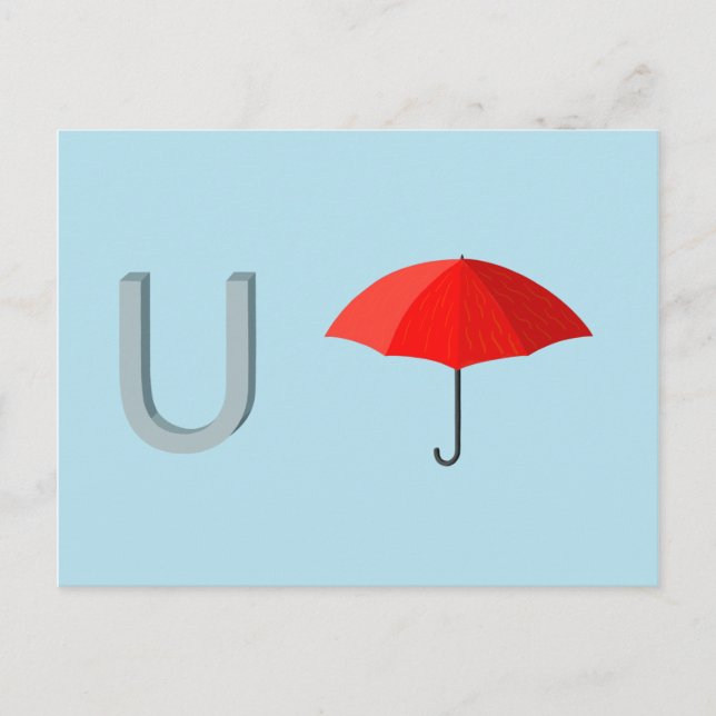 Umbrella Card (Front)
