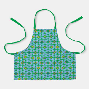Umbrella Flowers Small Apron