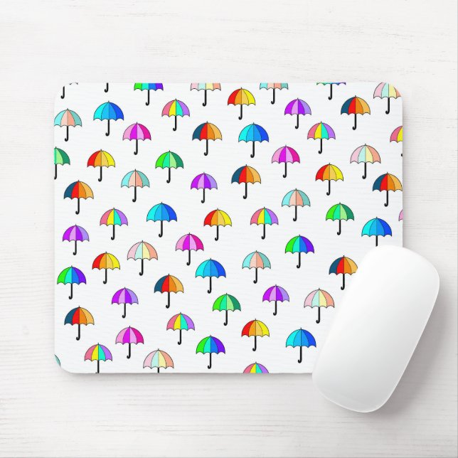 Umbrella Fort Mouse Mat (With Mouse)
