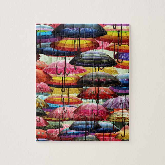 Umbrella Roofing Jigsaw Puzzle (Vertical)