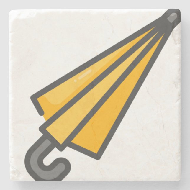 umbrella stone coaster (Front)