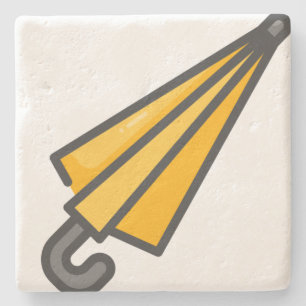 umbrella stone coaster