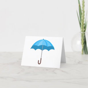 Umbrella Thank You Card