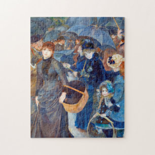 Umbrellas by Pierre-Auguste Renoir Jigsaw Puzzle