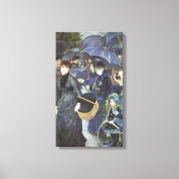 Umbrellas by Pierre Renoir, Vintage Impressionism