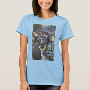 Umbrellas by Pierre Renoir, Vintage Impressionism T-Shirt