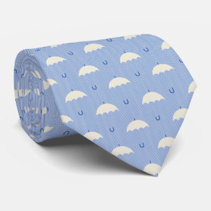 Umbrellas in the Blue Tie