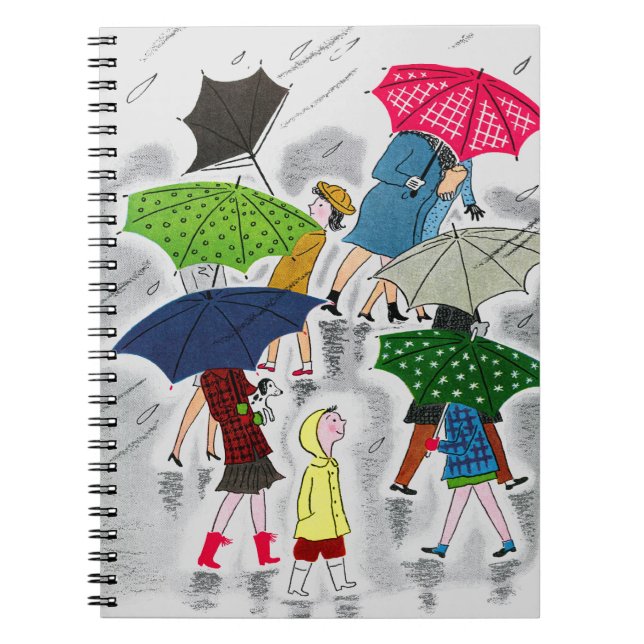 Umbrellas Notebook (Front)