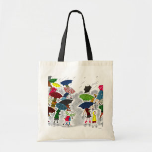 Umbrellas Tote Bag