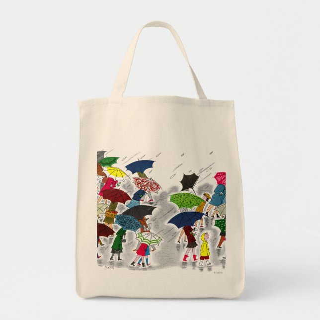 Umbrellas Tote Bag (Front)