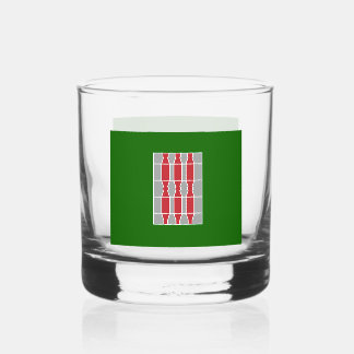 Umbria flag (Italian region) Whiskey Glass