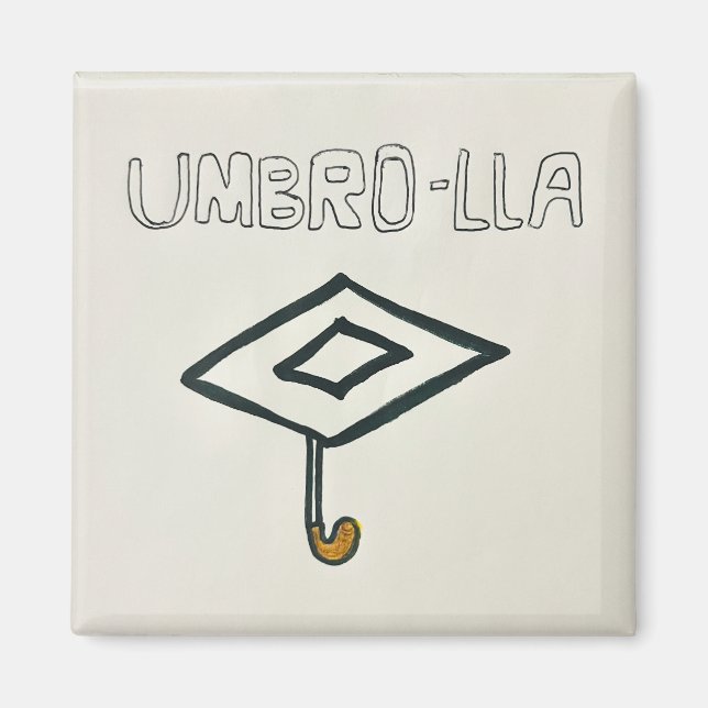 Umbro Soccer Abstract Magnet (Front)