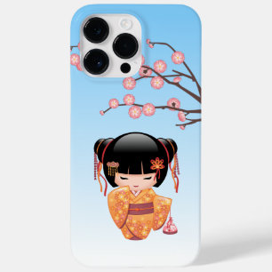 Ume Kokeshi Doll - Japanese Geisha Girl Blur Case-Mate iPhone 14 Pro Max Case