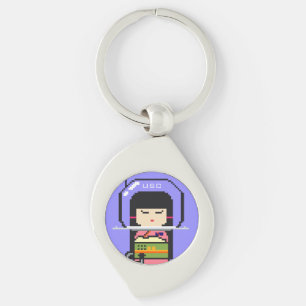 Umeko Space Colony NFT #47 Sumi keychain
